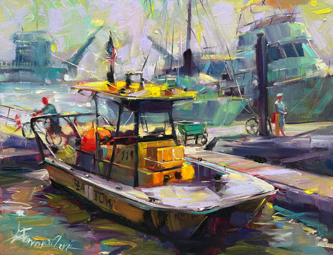 "Sea Tow" by Lyudmila Tomova Clark