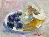 "Plums and Melon" by Natalia Andreeva