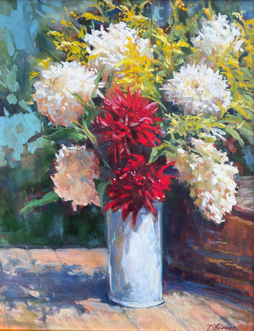 "Blush And Blooms" by Donna Biggee
