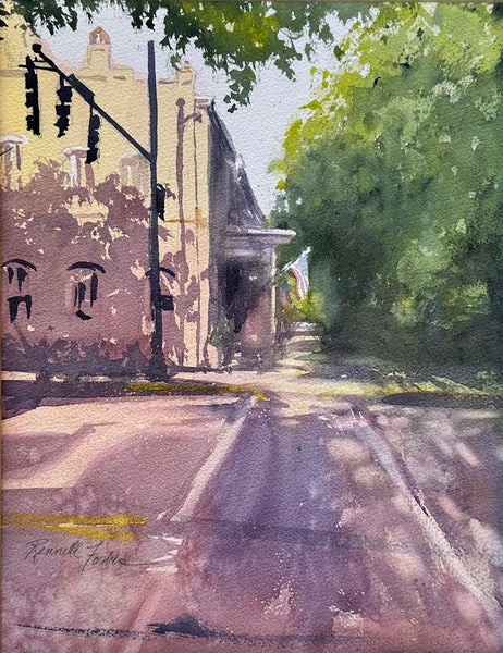 "Flags on Liberty Street" by Kathy Rennell Forbes