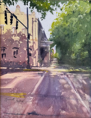 "Flags on Liberty Street" by Kathy Rennell Forbes