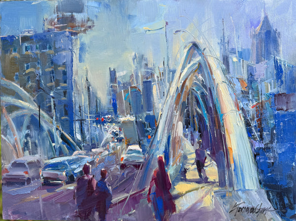 "Views on Peachtree St" by Lyudmila Tomova Clark