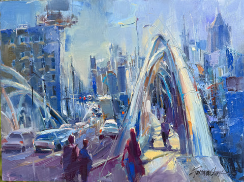 "Views on Peachtree St" by Lyudmila Tomova Clark