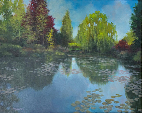 "Day at Giverny" by Jennifer Francis Broadus