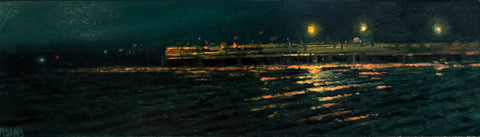 "St Simons Pier 2:53AM" by Crista Pisano