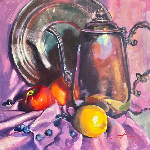 "Blueberries and Silver" by Kendall Portis
