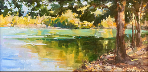 "Autumn Lake Shimmer" by Donna Biggee