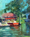 "Sleepy River" by Glery Becerra
