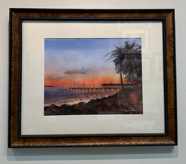 "Sunset at the Pier" by Kathy Rennell Forbes