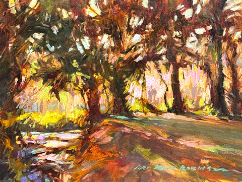 "Backlit Marsh" by Lori Keith Robinson