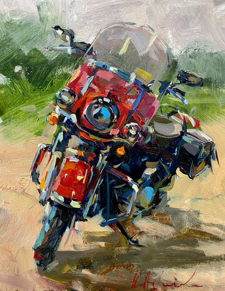 "Pit Stop" by Natalia Andreeva