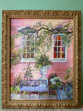 "The Pink House Patio" by Mimi Diamond