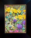 "Allium & Yellow Roses" by Lori Keith Robinson