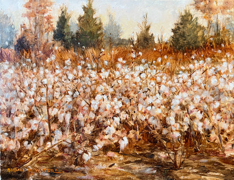 "Hemmed Cotton" by Susan D. Waters