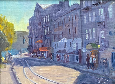 "Early morning on River Street" by Ed Cahill