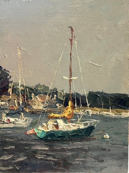 "Boat Row" by Susan Diehl