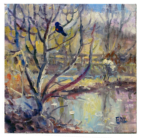 "Red Winged Blackbird" by Ed Cahill