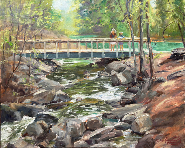 "At the Falls" by John Caggiano
