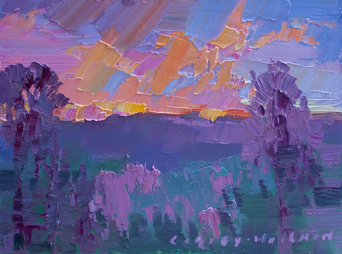 "Blue Ridge Sunset" by Carole Gray-Weihman