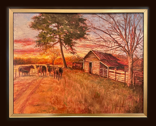 "Waiting On The Hay" by Jennifer McCall