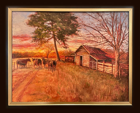 "Waiting On The Hay" by Jennifer McCall