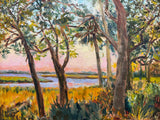 "Sunset Begins, Adams Creek" by Mimi Diamond