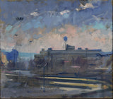 "Cold Morning, View From the 9th St Bridge" by Martin Kotler