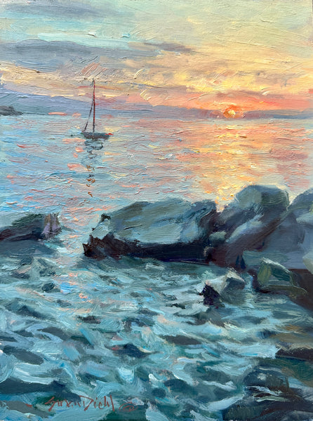 "Sunset Laze" by Susan Jean Diehl