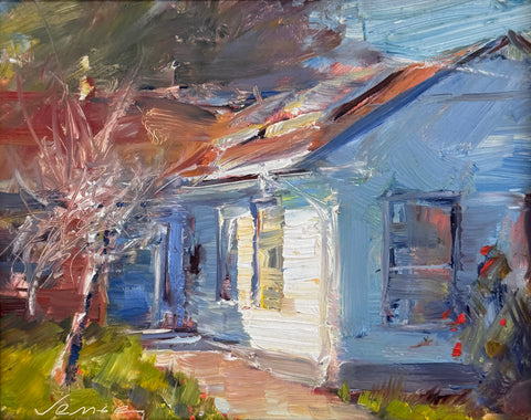 "Warm Light on a House" by Ryan Jensen