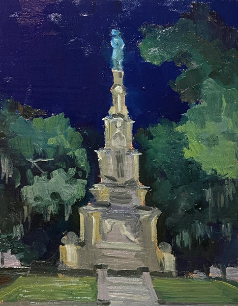 "Memorial at Forsyth" by Adrienne Berkland