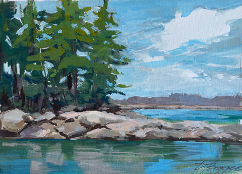 "At The Point" by Donna Biggee