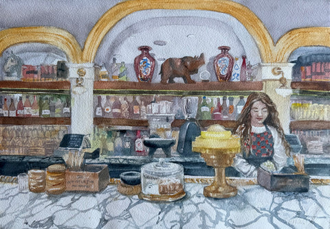 "Savannah Barista" by Kathy Rennell Forbes