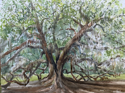 "The Majestic Oak" by Kathy Rennell Forbes