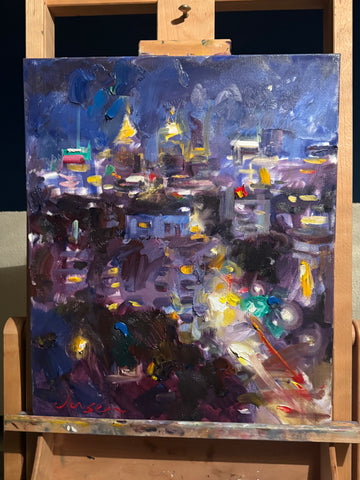 "Braving the Night" by Ryan Jensen