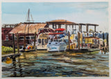 "Bubba Gumbo's From Across Lazaretto - Tybee Island" by Josh Hatfield