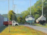 "Boatyard" by Eileen Eder