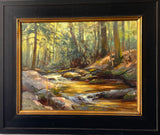 "Afternoon by the stream." by Olena Babak