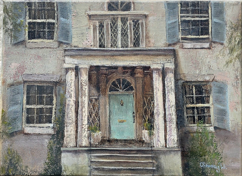 "The Not Pink, Pink House Replica" by Christina H. Wysocki