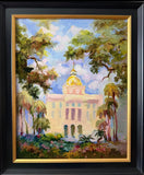 ""A Glimpse of City Hall,Savannah GA"" by Sitorabonu Musulmankulova