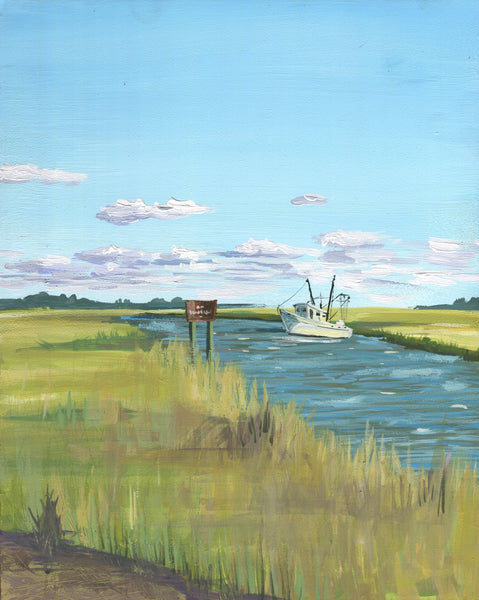 "Lazaretto Creek" by Adrienne Berkland