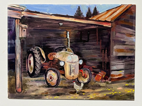 "Carlos' Tractor" by Ken W. Breier