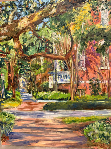 "Tree Canopy, Kehoe House, Columbia Square" by Mimi Diamond