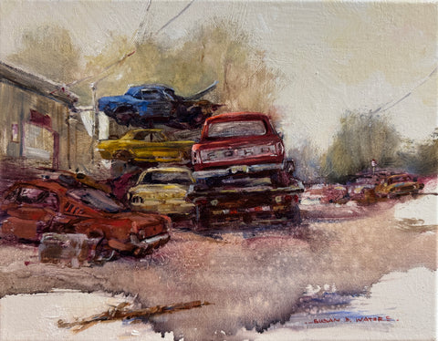 "Pony Cars" by Susan D. Waters
