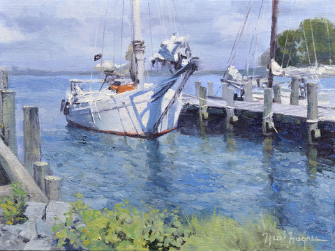 "Skipjack at the Dock" by Neal Hughes