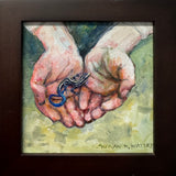 "Lizzie's Skink" by Susan D Waters