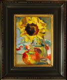 "Sunflower and Apple" by Jill Banks