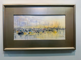 "Marina Sunset" by Kathy Rennell Forbes