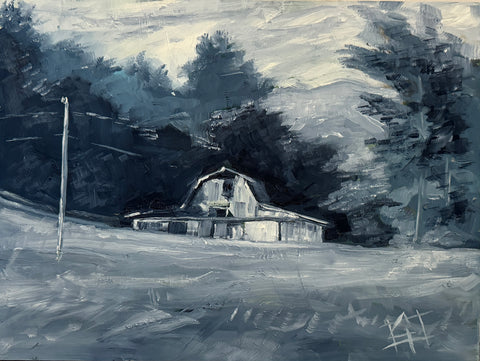 "Hiawassee Barn" by Lamar Gilstrap