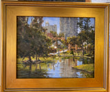 "Island in the City Buckhead Pond" by Michael Mills