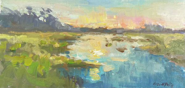 "Morning Light on Whitemarsh" by Allison Doke